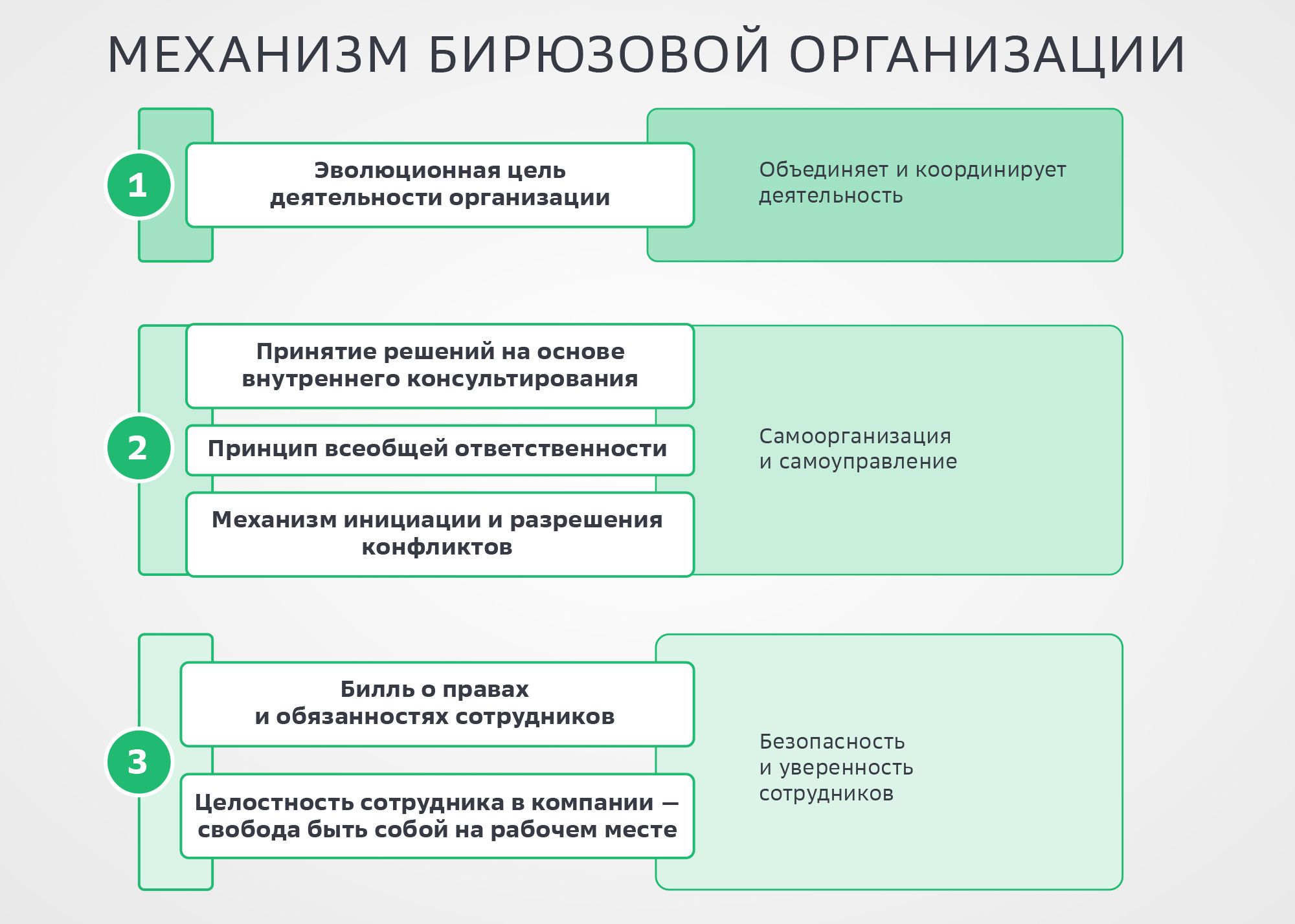 Бирюзовая организация что это такое