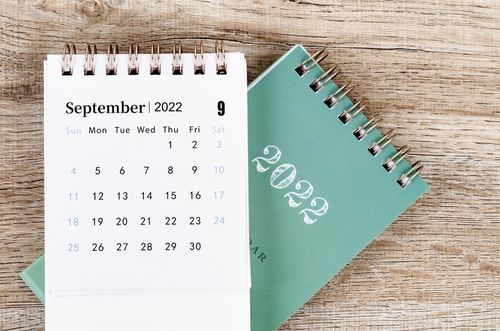 Производственный календарь на сентябрь 2022 года
